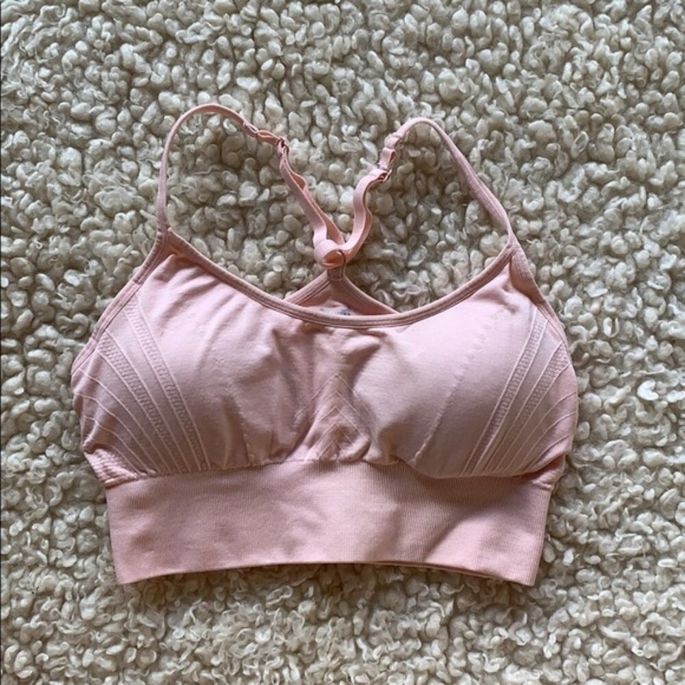 Pro Fit Light Pinkracerback Sports Bra